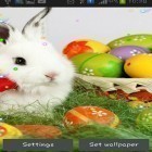 Förutom levande bakgrundsbild till Android Asteroids 3D ström, ladda ner gratis live wallpaper APK Easter bunnies 2015 andra.