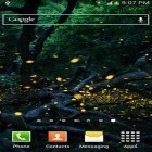 Förutom levande bakgrundsbild till Android Falling leaves ström, ladda ner gratis live wallpaper APK Fireflies by Top live wallpapers hq andra.