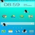 Förutom levande bakgrundsbild till Android Underwater world by orchid ström, ladda ner gratis live wallpaper APK Fly in phone andra.