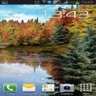 Förutom levande bakgrundsbild till Android Mini dino ström, ladda ner gratis live wallpaper APK Forest, waterfall, lake andra.
