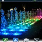 Förutom levande bakgrundsbild till Android Neon lights ström, ladda ner gratis live wallpaper APK Fountains andra.