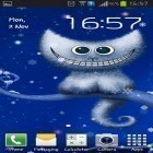 Förutom levande bakgrundsbild till Android Wind turbines 3D ström, ladda ner gratis live wallpaper APK Funny Christmas kitten and his smile andra.