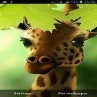 Förutom levande bakgrundsbild till Android Black technology ström, ladda ner gratis live wallpaper APK Giraffe HD andra.