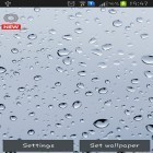 Förutom levande bakgrundsbild till Android Snowdrops ström, ladda ner gratis live wallpaper APK Glass andra.