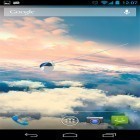 Förutom levande bakgrundsbild till Android Aurora ström, ladda ner gratis live wallpaper APK Glider in the sky andra.