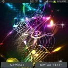 Förutom levande bakgrundsbild till Android Gyrospace 3D ström, ladda ner gratis live wallpaper APK Glowing andra.