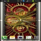 Förutom levande bakgrundsbild till Android Solar system HD deluxe edition ström, ladda ner gratis live wallpaper APK Gold clock andra.
