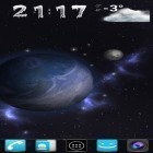 Förutom levande bakgrundsbild till Android Space colony ström, ladda ner gratis live wallpaper APK Gyrospace 3D andra.