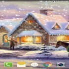 Förutom levande bakgrundsbild till Android Winter by Inosoftmedia ström, ladda ner gratis live wallpaper APK Hand-painted: Snowflake andra.