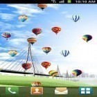 Förutom levande bakgrundsbild till Android Peacocks ström, ladda ner gratis live wallpaper APK Hot air balloon by Venkateshwara apps andra.