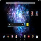Förutom levande bakgrundsbild till Android Aquarium HD 2 ström, ladda ner gratis live wallpaper APK Ice galaxy andra.