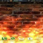 Förutom levande bakgrundsbild till Android Dandelions ström, ladda ner gratis live wallpaper APK KF flames andra.