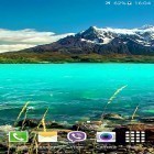 Förutom levande bakgrundsbild till Android True water ström, ladda ner gratis live wallpaper APK Landscape 4K-video andra.