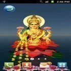 Förutom levande bakgrundsbild till Android S4 Sunshine lotus ström, ladda ner gratis live wallpaper APK Laxmi Pooja 3D andra.