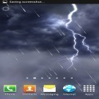 Förutom levande bakgrundsbild till Android Aquarium HD 2 ström, ladda ner gratis live wallpaper APK Lightning storm andra.