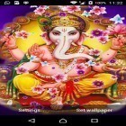Förutom levande bakgrundsbild till Android Beautiful lake ström, ladda ner gratis live wallpaper APK Lord Ganesha HD andra.