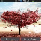 Förutom levande bakgrundsbild till Android Color crystals ström, ladda ner gratis live wallpaper APK Love tree by Pro live wallpapers andra.