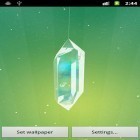 Förutom levande bakgrundsbild till Android Skyrim ström, ladda ner gratis live wallpaper APK Lucky crystal andra.