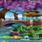 Förutom levande bakgrundsbild till Android Locker master ström, ladda ner gratis live wallpaper APK Magic garden andra.