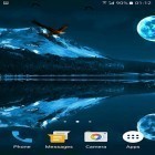 Förutom levande bakgrundsbild till Android Eagle ström, ladda ner gratis live wallpaper APK Moonlight 3D andra.