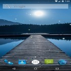 Förutom levande bakgrundsbild till Android Real snow ström, ladda ner gratis live wallpaper APK Moonlight by Kingsoft andra.