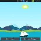 Förutom levande bakgrundsbild till Android Blue skies ström, ladda ner gratis live wallpaper APK Mountains now andra.