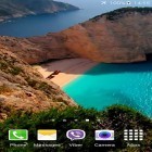 Förutom levande bakgrundsbild till Android Mesh ström, ladda ner gratis live wallpaper APK Navagio beach andra.