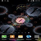 Förutom levande bakgrundsbild till Android Romantic ström, ladda ner gratis live wallpaper APK Neon leaf fall andra.