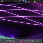 Förutom levande bakgrundsbild till Android Honeycomb ström, ladda ner gratis live wallpaper APK Neon waves andra.