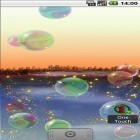 Förutom levande bakgrundsbild till Android Neon triangle 3D ström, ladda ner gratis live wallpaper APK Nicky bubbles andra.