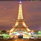 Förutom levande bakgrundsbild till Android Official Messi ström, ladda ner gratis live wallpaper APK Night in Paris andra.