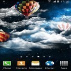 Förutom levande bakgrundsbild till Android Blue water ström, ladda ner gratis live wallpaper APK Night sky by Amax lwps andra.