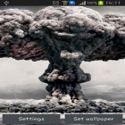 Förutom levande bakgrundsbild till Android Flower tree ström, ladda ner gratis live wallpaper APK Nuclear explosion andra.