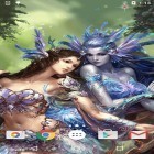 Förutom levande bakgrundsbild till Android Rainbow clock ström, ladda ner gratis live wallpaper APK Nymph by Free wallpapers and backgrounds andra.