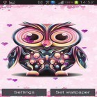 Förutom levande bakgrundsbild till Android Plasticine flowers ström, ladda ner gratis live wallpaper APK Owl andra.