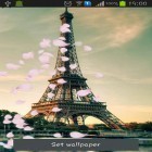 Förutom levande bakgrundsbild till Android Solar power ström, ladda ner gratis live wallpaper APK Pairs: Eiffel tower andra.