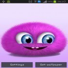 Förutom levande bakgrundsbild till Android True water ström, ladda ner gratis live wallpaper APK Pink fluffy ball andra.