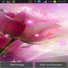 Förutom levande bakgrundsbild till Android The Moon ström, ladda ner gratis live wallpaper APK Pink roses andra.