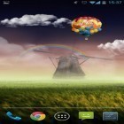 Förutom levande bakgrundsbild till Android Dynamic Aurora ström, ladda ner gratis live wallpaper APK Psychedelic prairie andra.