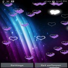 Förutom levande bakgrundsbild till Android Sun and dandelion ström, ladda ner gratis live wallpaper APK Purple heart andra.