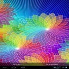 Förutom levande bakgrundsbild till Android Aquarium ström, ladda ner gratis live wallpaper APK Rainbow colors andra.