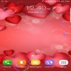 Förutom levande bakgrundsbild till Android Pink: I love you ström, ladda ner gratis live wallpaper APK Red and gold love andra.
