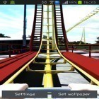 Förutom levande bakgrundsbild till Android Neon smoke ström, ladda ner gratis live wallpaper APK Roller coaster andra.