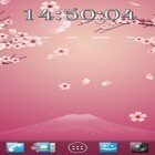 Förutom levande bakgrundsbild till Android Rotating flower ström, ladda ner gratis live wallpaper APK Sakura pro andra.