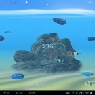 Förutom levande bakgrundsbild till Android Swans: Love ström, ladda ner gratis live wallpaper APK Sea: Battery andra.