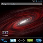 Förutom levande bakgrundsbild till Android Night beach ström, ladda ner gratis live wallpaper APK Shadow galaxy 2 andra.