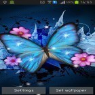 Förutom levande bakgrundsbild till Android My log home ström, ladda ner gratis live wallpaper APK Shiny butterfly andra.