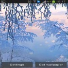 Förutom levande bakgrundsbild till Android Queen peacock ström, ladda ner gratis live wallpaper APK Snow white in winter andra.