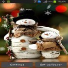 Förutom levande bakgrundsbild till Android Winter holidays 2015 ström, ladda ner gratis live wallpaper APK Snowman andra.