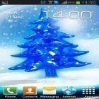 Ladda ner Snowy Christmas tree HD på Android, liksom andra gratis live wallpapers för HTC One M9 Plus.